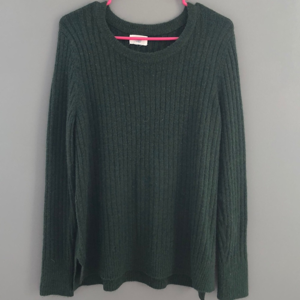 Old Navy L Army Green Sweater